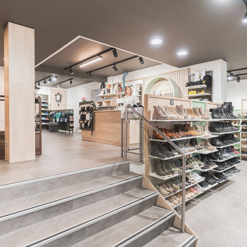 Schuhhaus Nestle-Schäfer Eingangsbereich